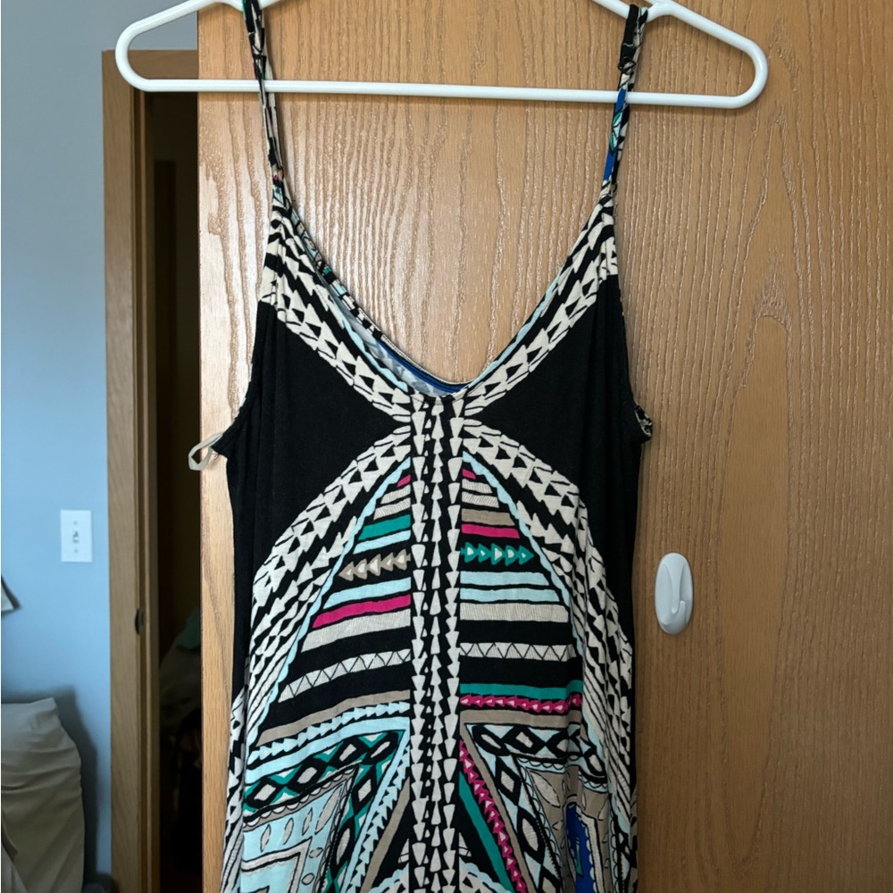 Massimo Printed Maxi Dress